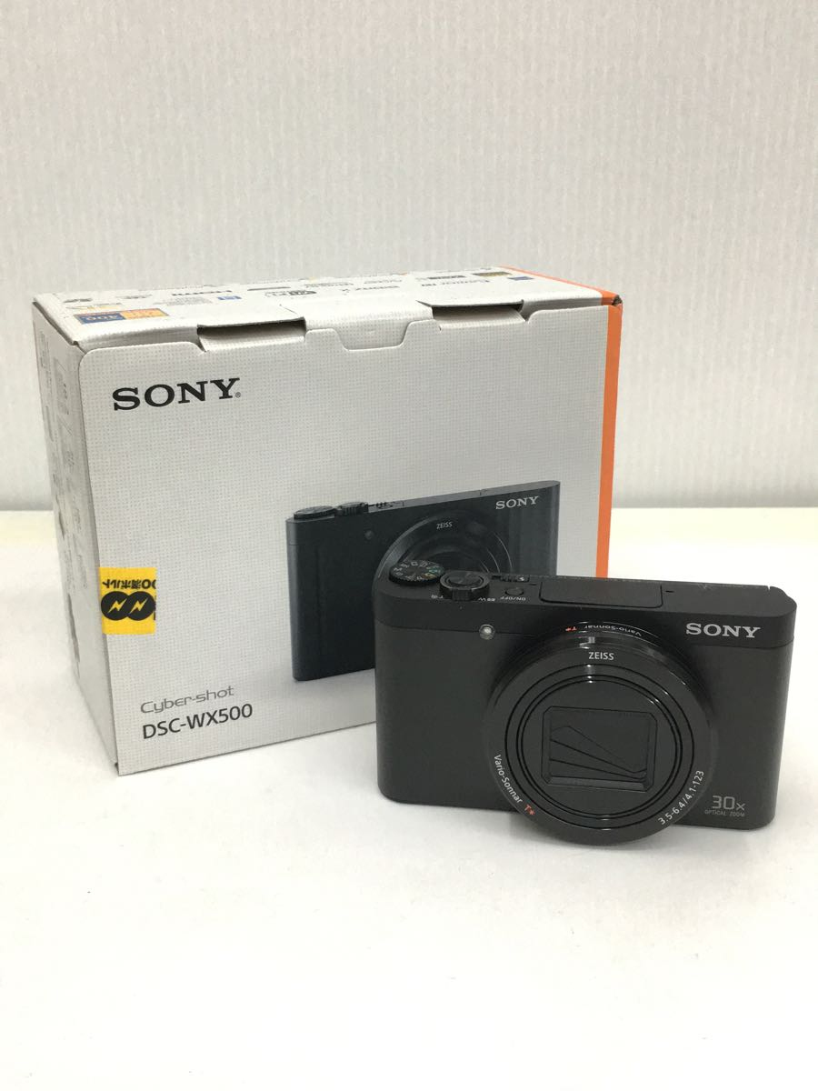SONY◆デジタルカメラ サイバーショット DSC-WX500 (B) [ブラック]
