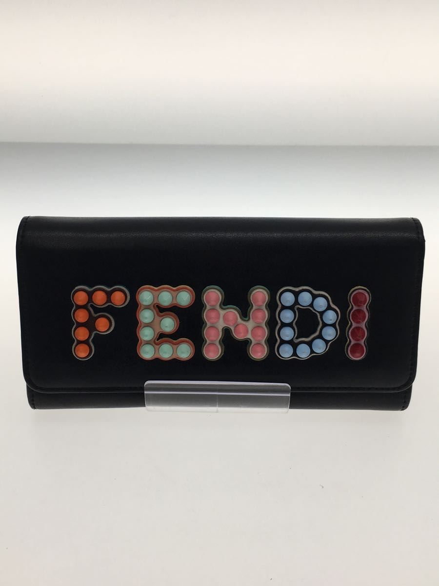 FENDI◇マルチカラーロゴスタッズ/ショルダーチェーン欠品/8M0365/長