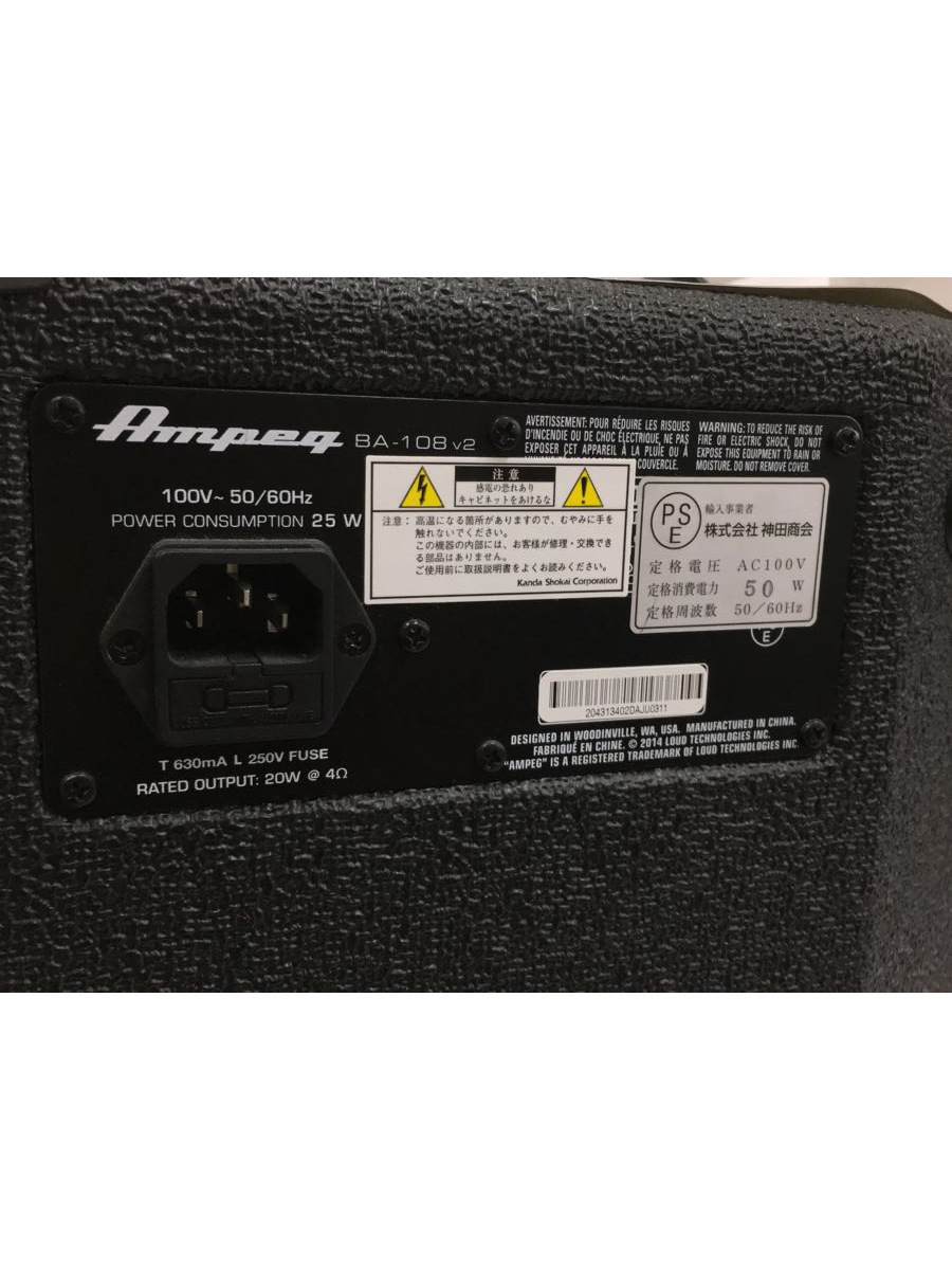 Ampeg◇アンプ BA-108 V2 | formtoemail.com