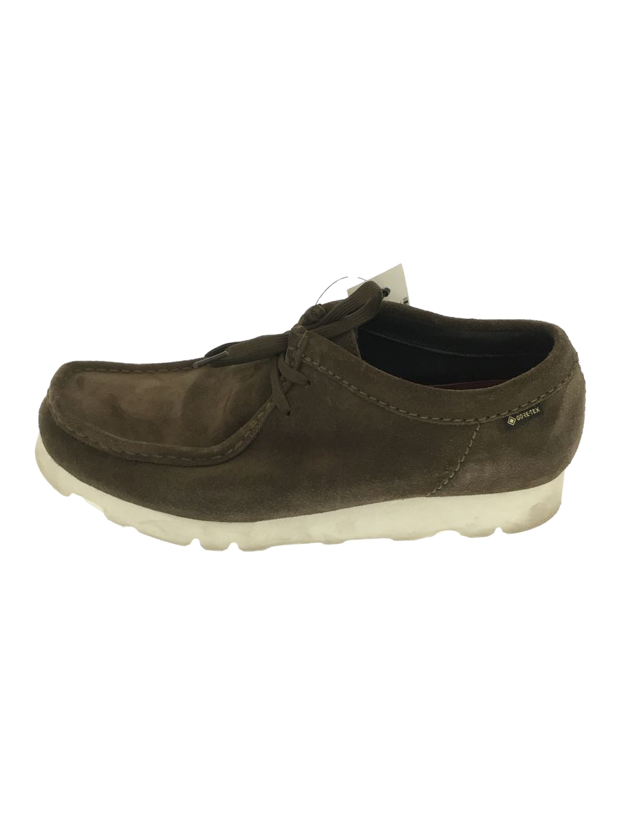 Clarks◇Wallabee GTX/GORE-TEX/シューズ/UK7/KHK/ゴアテックス/21621