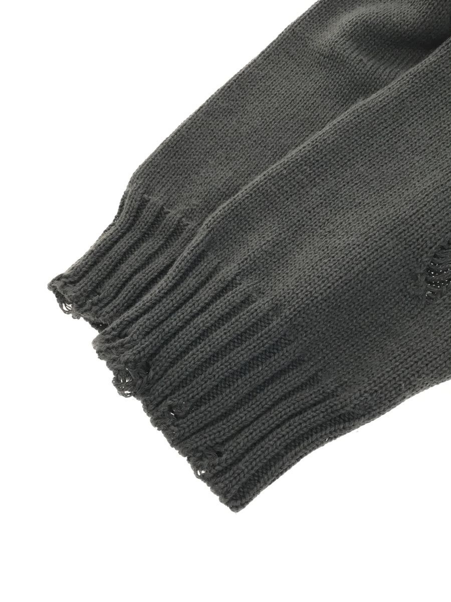 UNDERCOVER◇アンダーカバー/21ss/ボロニット/グリーン/UC1A4905/5