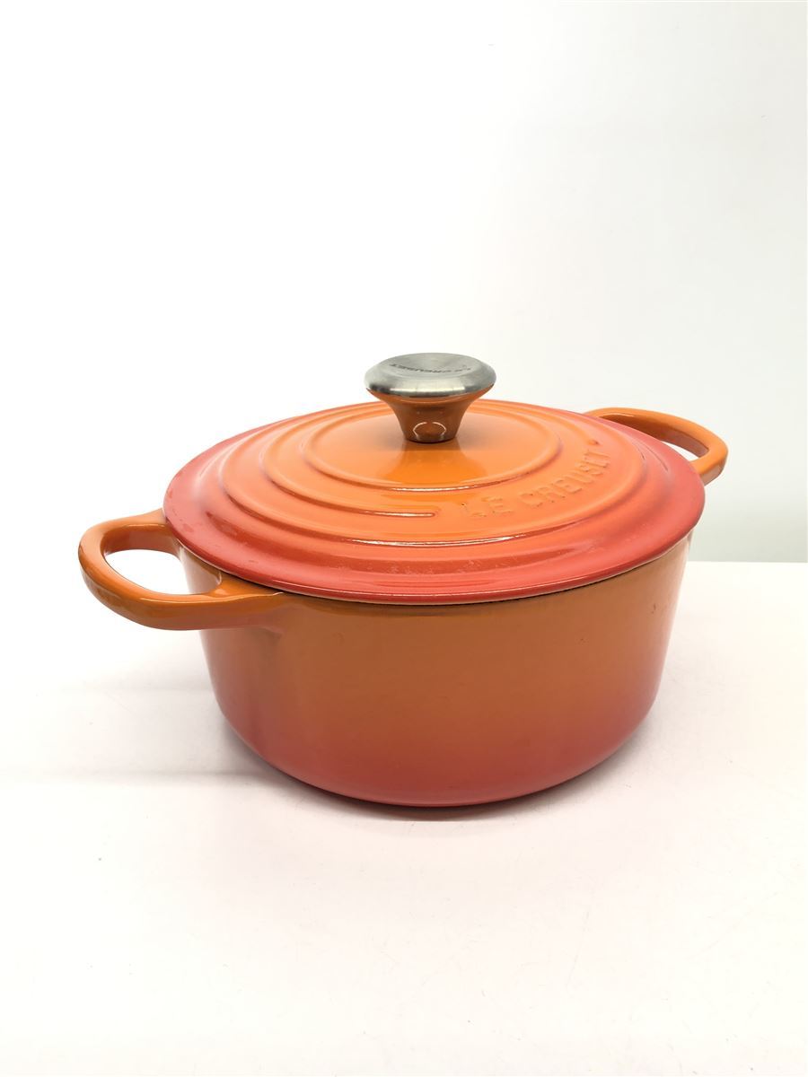 LE CREUSET ル クルーゼ ココットロンド シグニチャー 18cm-