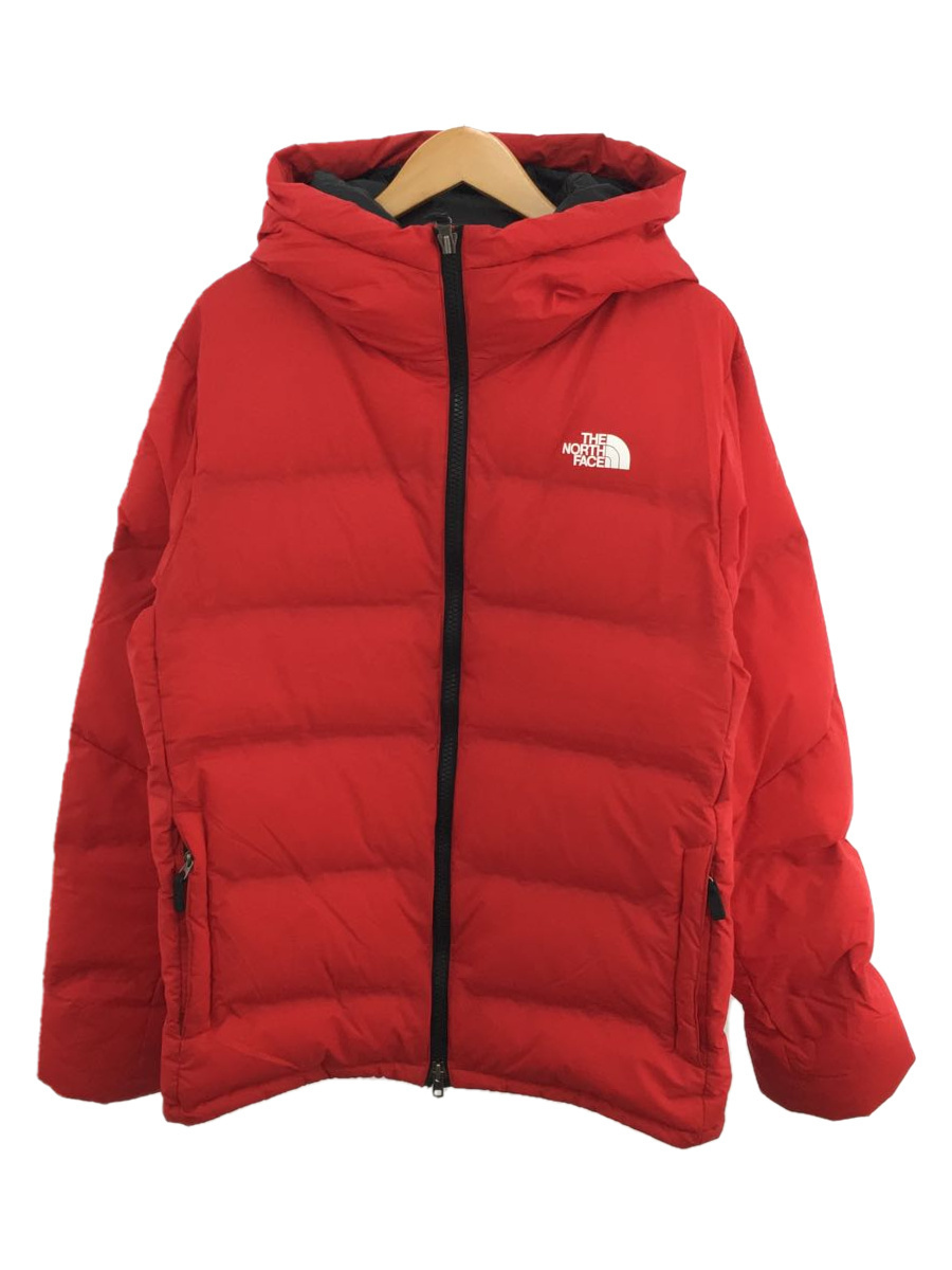 THE NORTH FACE◇BELAYER PARKA_ビレイヤーパーカー/L/ナイロン/レッド