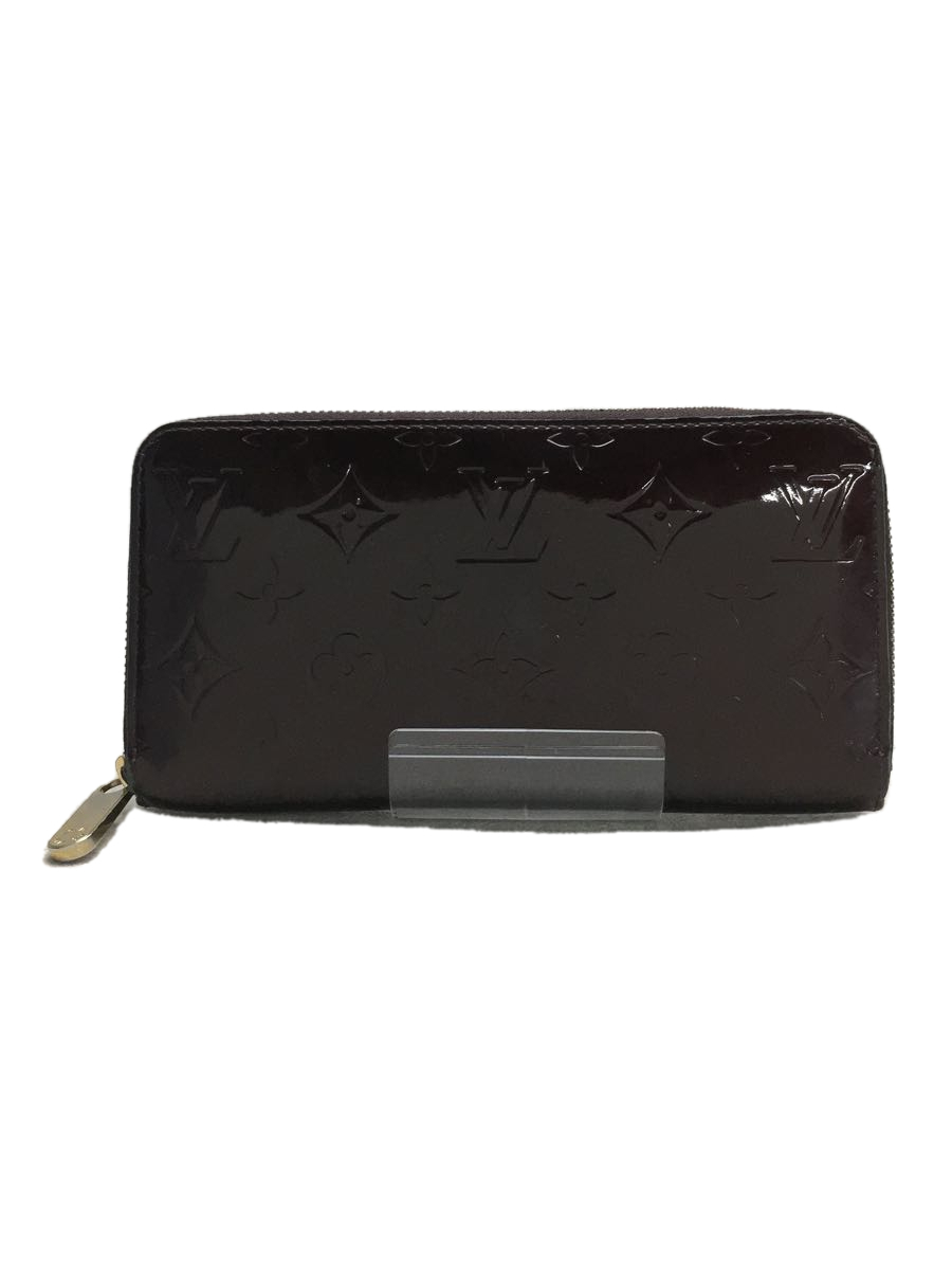 LOUIS VUITTON◇ジッピー・ウォレット_モノグラム・ヴェルニ_BRD