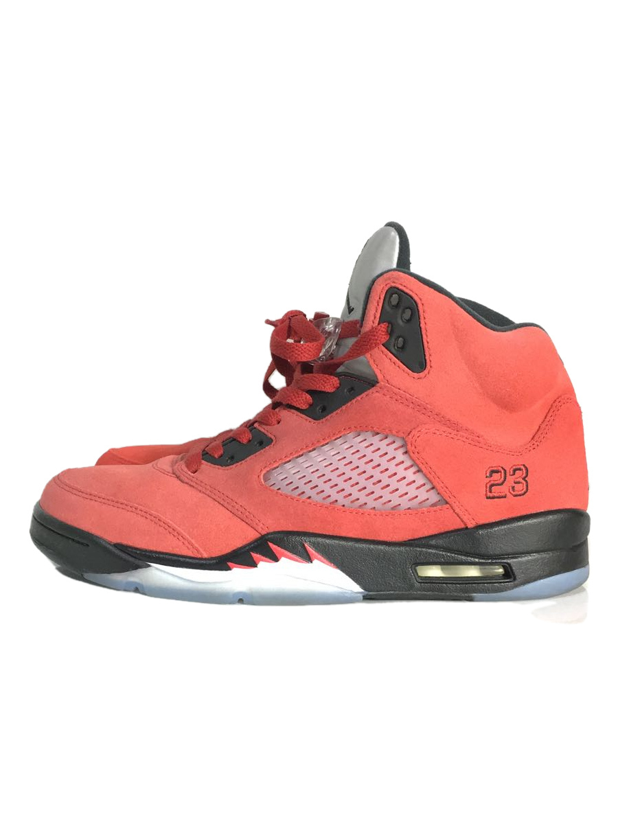 NIKE◇AIR JORDAN 5 RETRO/ハイカットスニーカー/28cm/RED/DD0587-600