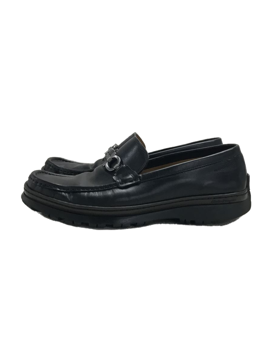 Salvatore Ferragamo◇ローファー/UK8.5/BLK/レザー holdmeback.com