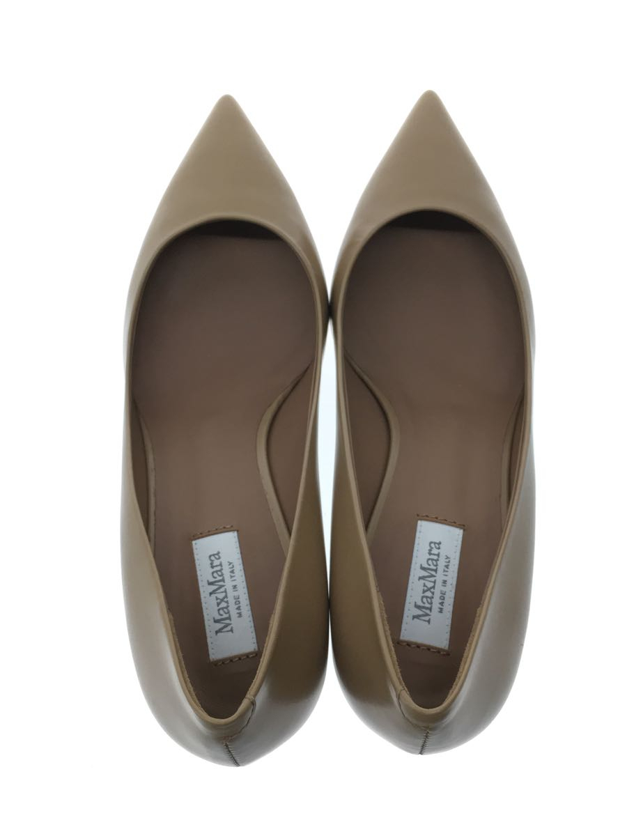 MAX MARA◇パンプス/35/BEG/レザー | hospitaldeyumbo.gov.co