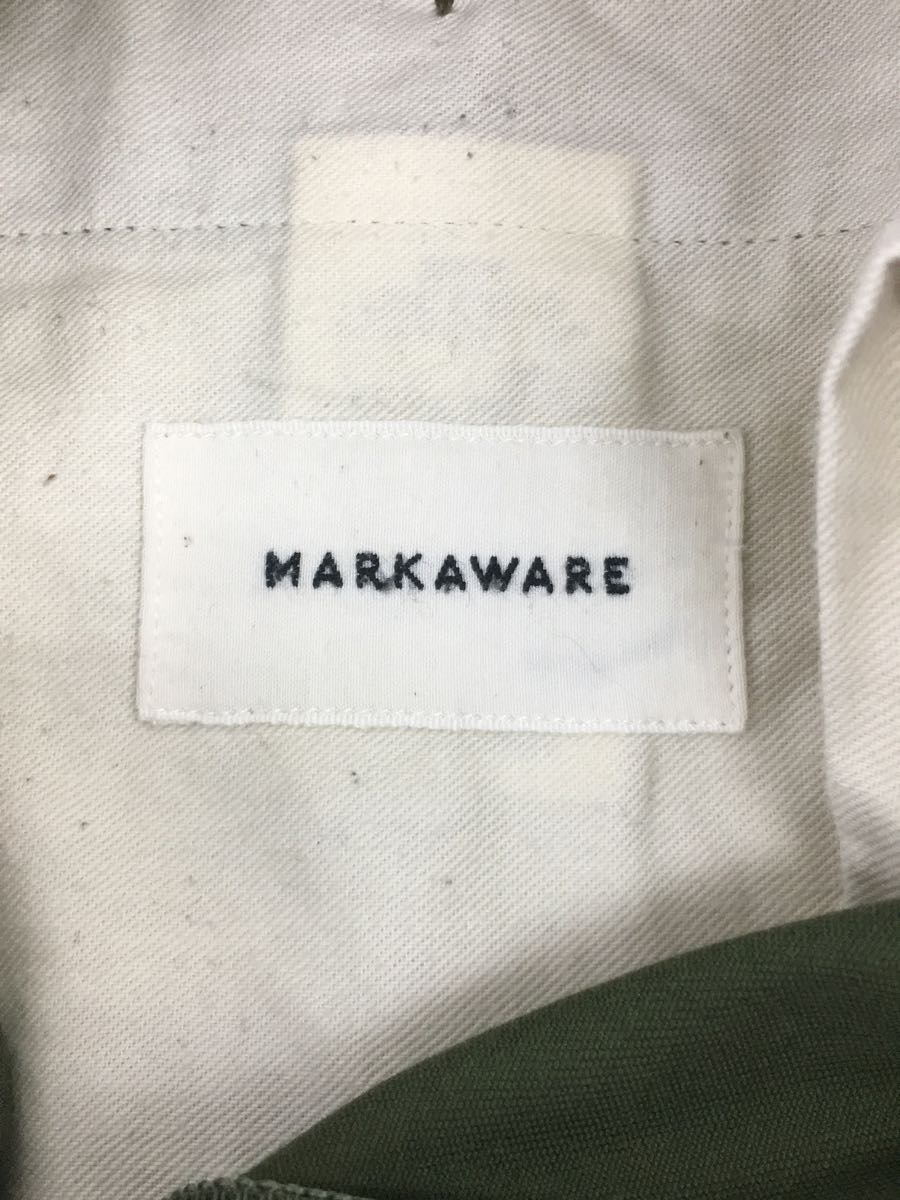 MARKAWARE◆NEW CLASSIC FIT TROUSERS/A20D-04PT01C/ボトム/1/コットン/カーキ - 2