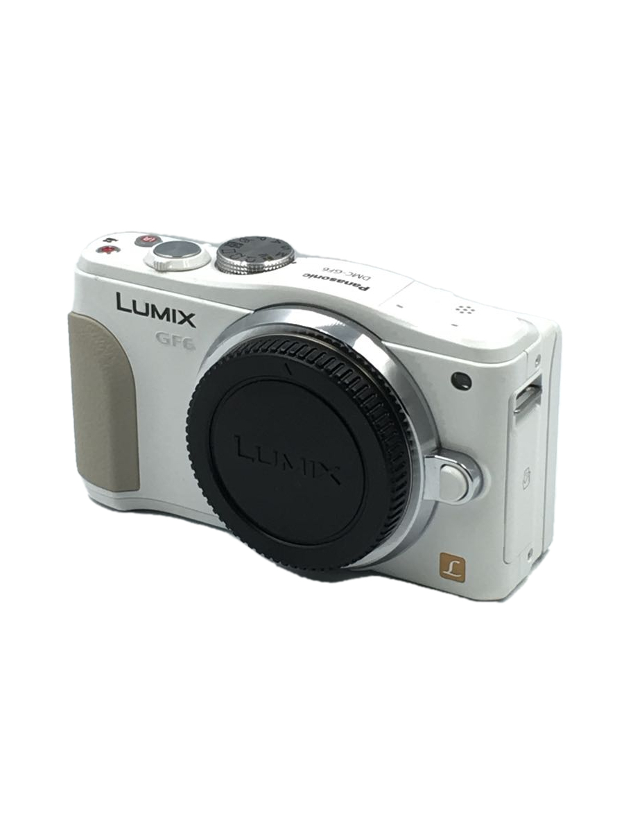 Panasonic◇デジタル一眼カメラ LUMIX DMC-GF6-W ボディ [ホワイト