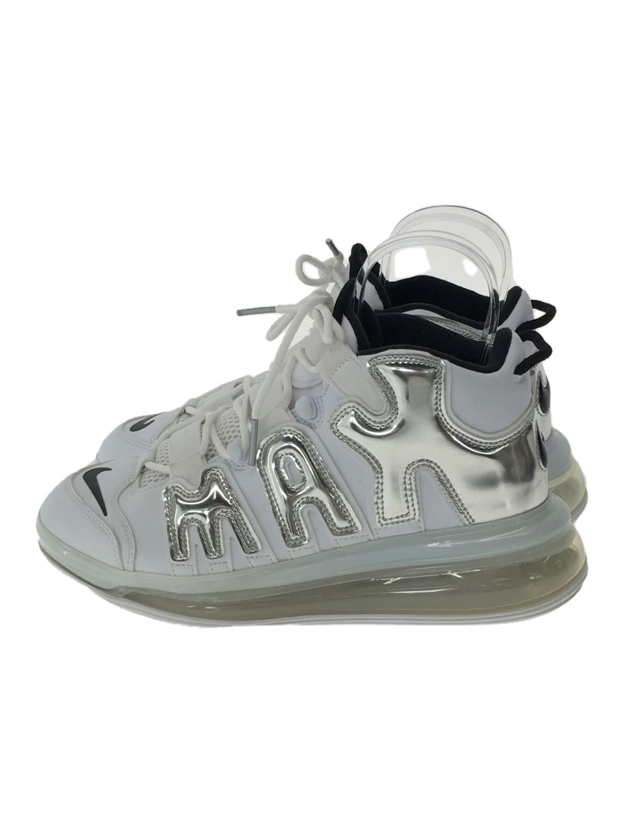 NIKE◇AIR MORE UPTEMPO 720 QS 1/エアモアアップテンポ/ホワイト