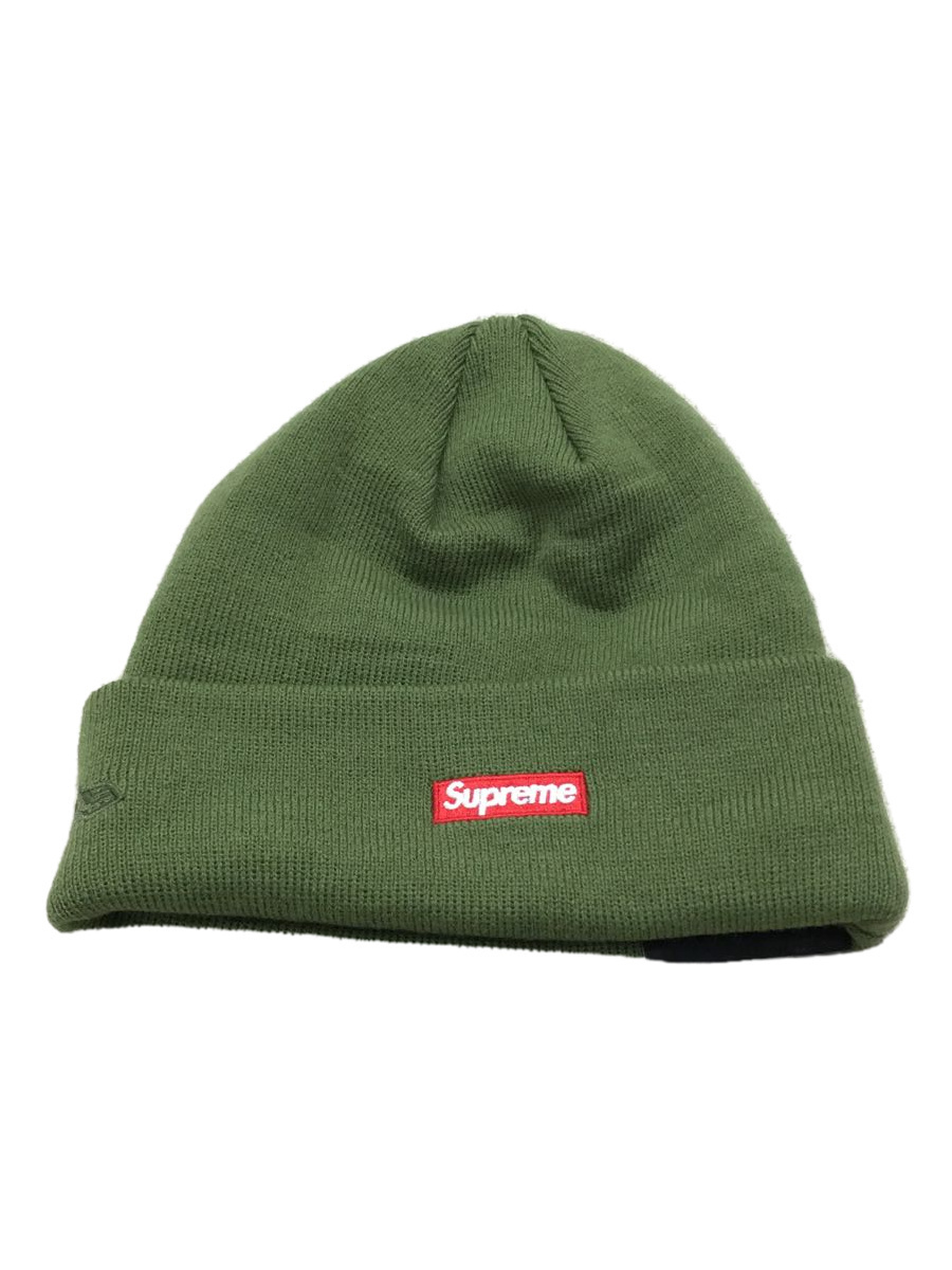 Supreme◇20AW/New Era Beanie/ニットキャップ/アクリル/カーキ | www