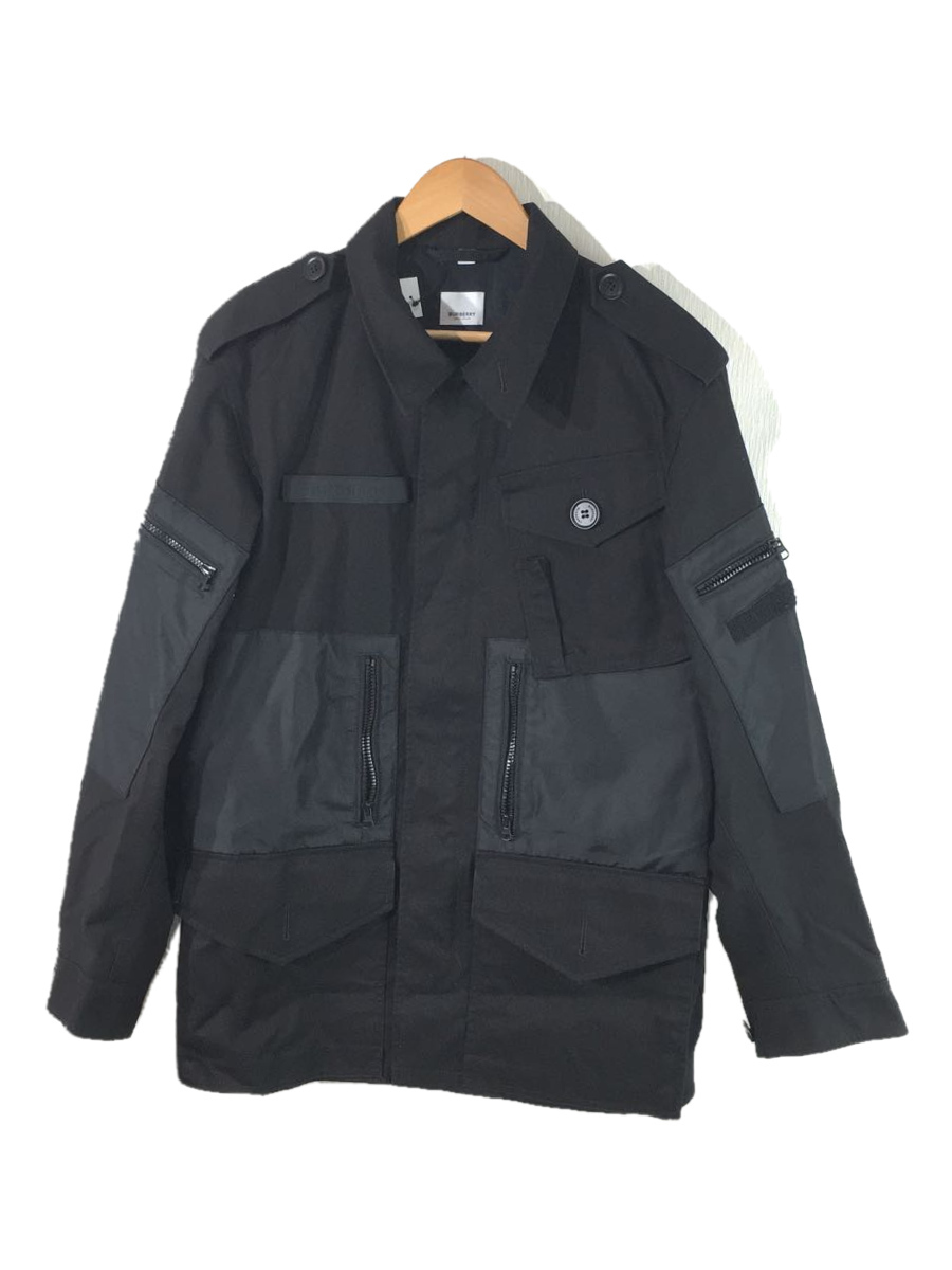 BURBERRY◇バーバリー/ジャケット/M/-/BLK/無地 www.nickstellino.com