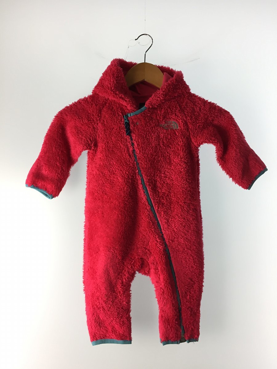 990円 激安通販ショッピング 990円 予約販売 THE NORTH FACE Baby Fleece Suit NAB71605 ロンパース FREE ポリエステル PNK 無地
