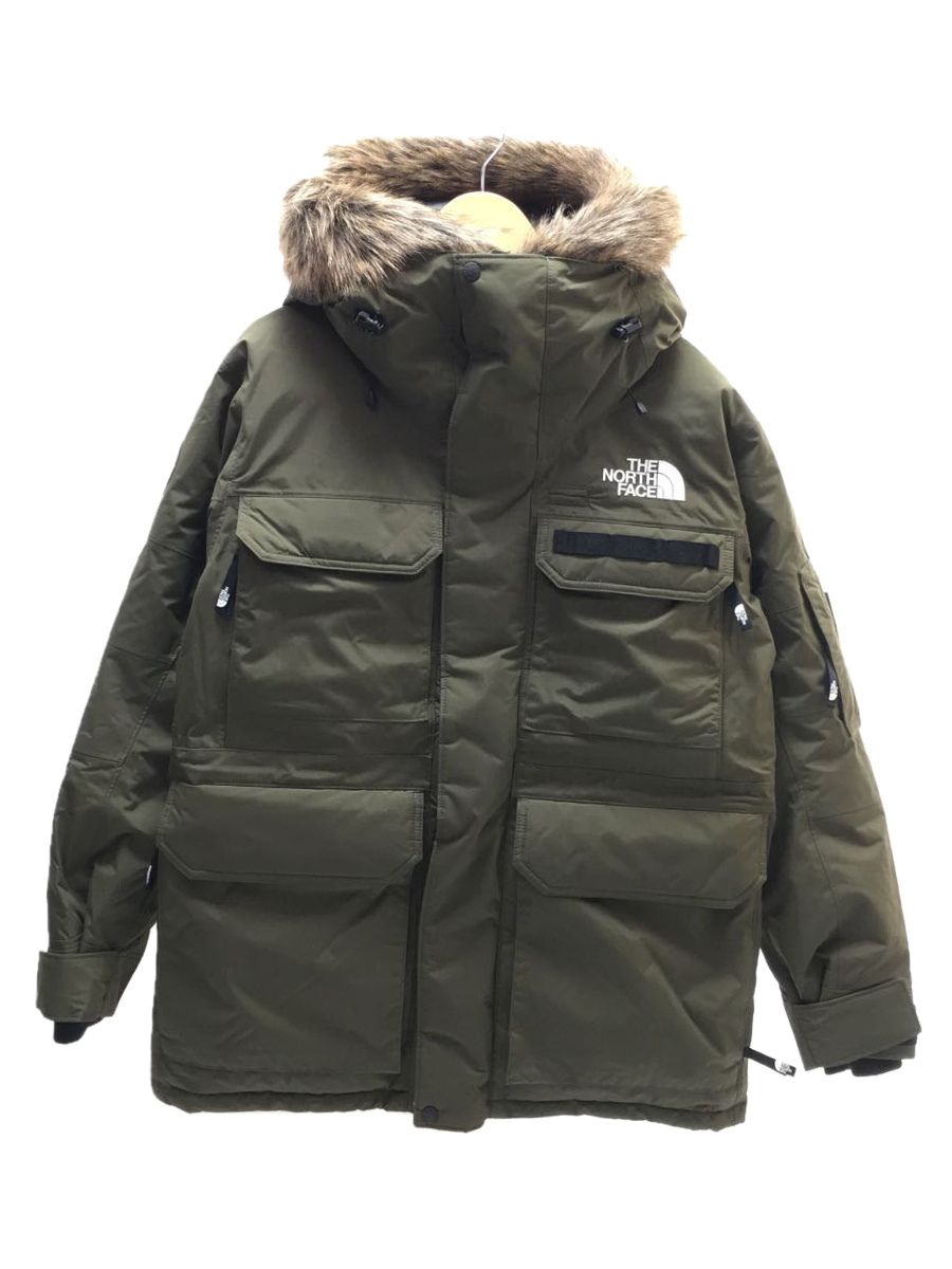 THE NORTH FACE◇ダウンジャケット/L/ナイロン/KHK/ND92120/サザン