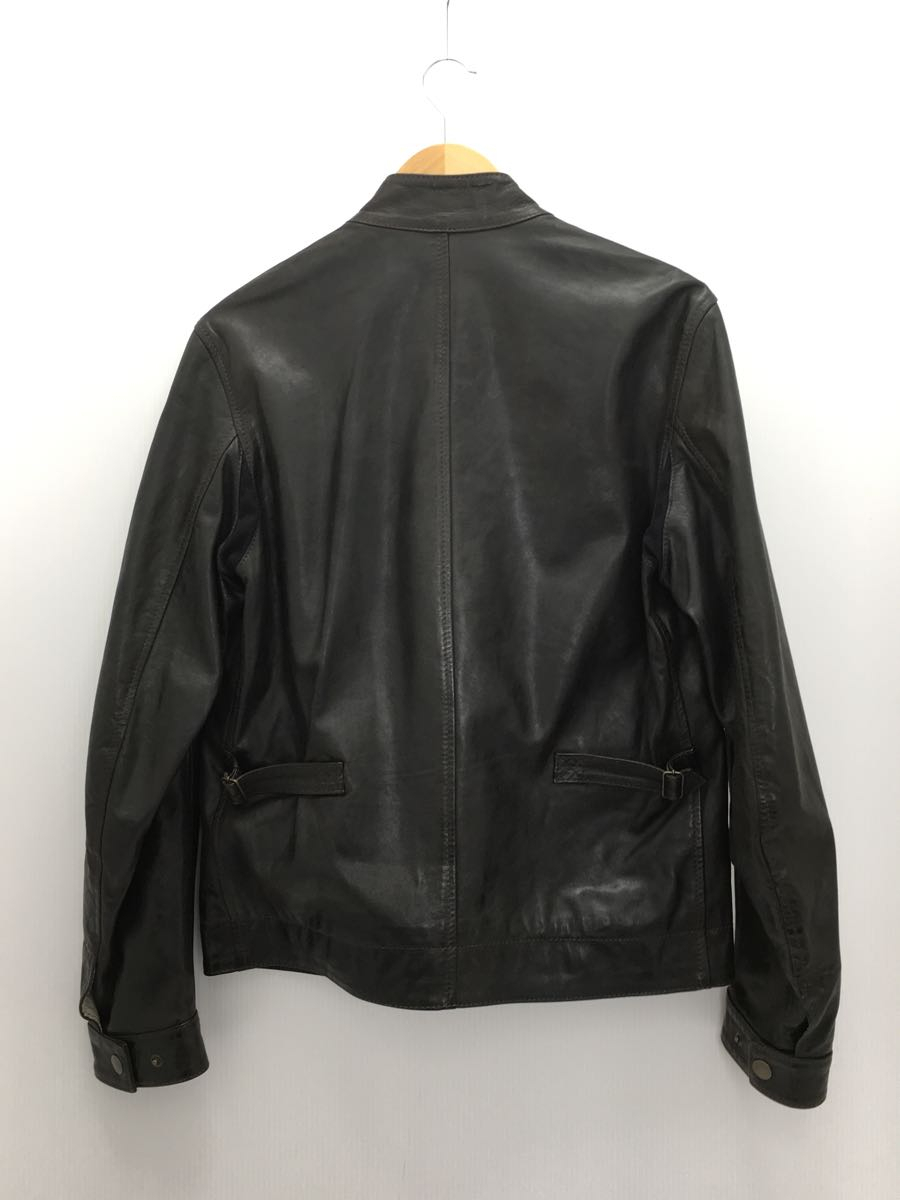 Belstaff◇レザージャケット・ブルゾン/M/牛革/BLK/BRAD JKT/GOLD