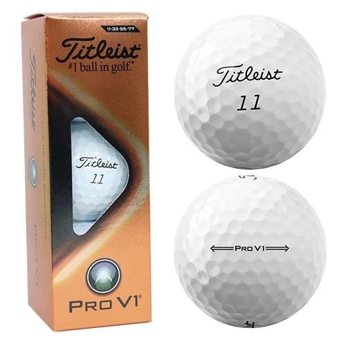 2021年モデル】2ダース(24個) タイトリスト PRO V1『ダブルナンバー