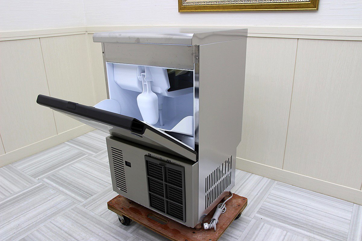  использование высшее немного 21 год производства очень красивый товар! Hoshizaki звезда мыс полная автоматизация льдогенератор IM-35M-2 Cube лёд нижний счетчик 35K модель кухня магазин для бизнеса 