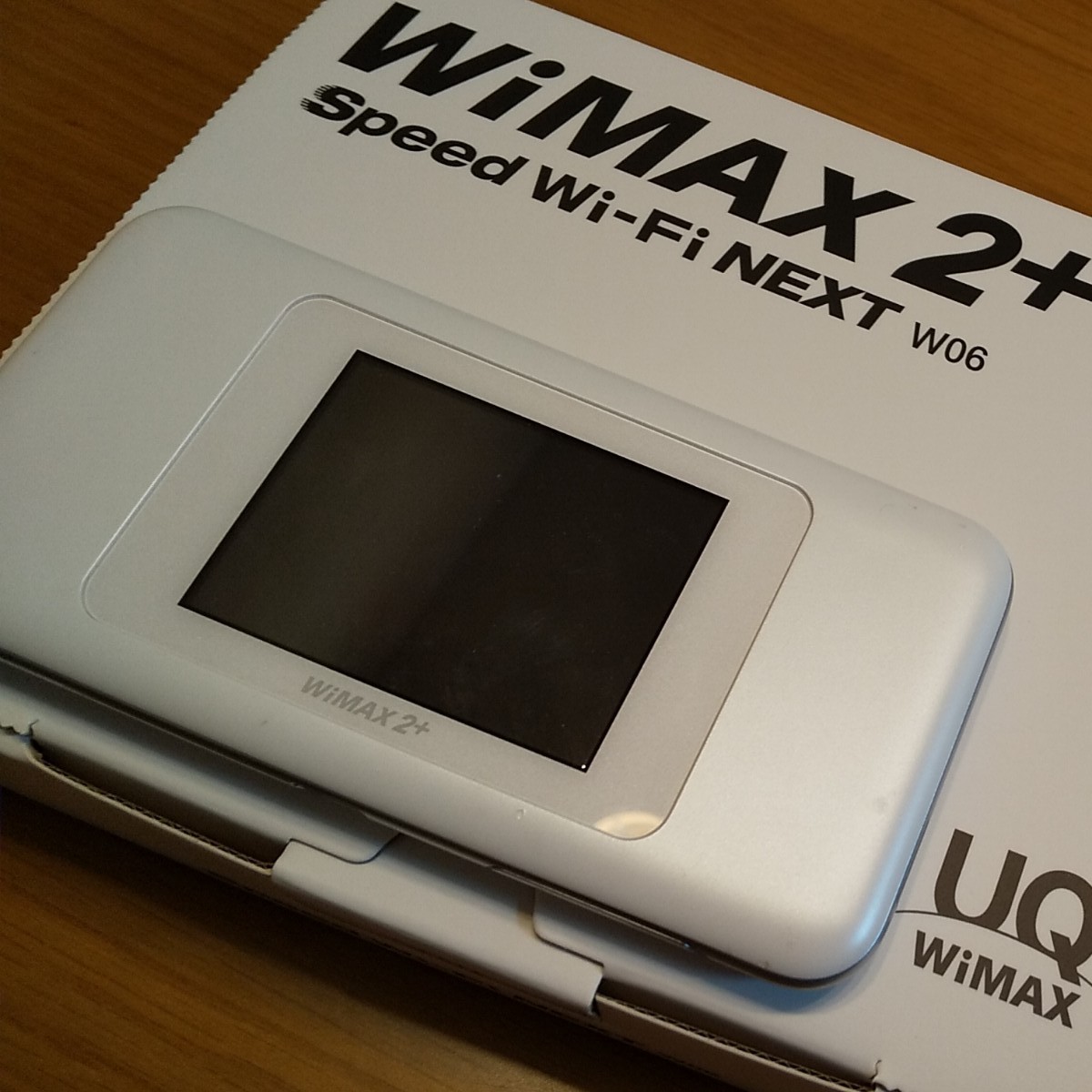 HUAWEI  WiMAX2+ W06  speed Wi-Fi NEXT