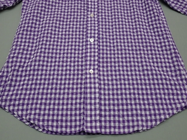 GAIJIN MADE wrinkle weave shirt *3^gai Gin meido/HRM Hollywood Ranch Market /22*7*3-6