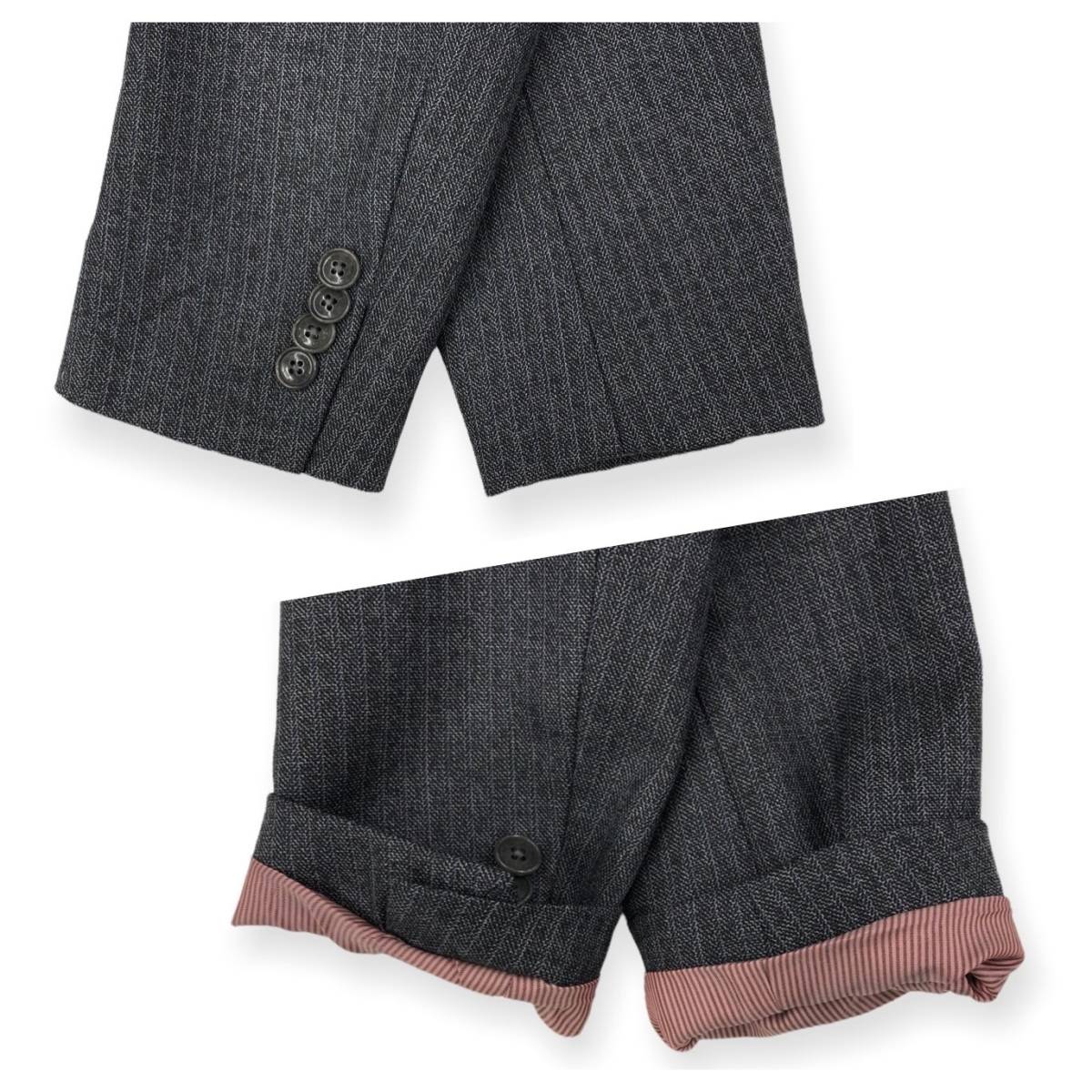 セール【セールETRO スーツセット ジャケット ズボン エトロ 美品 通勤