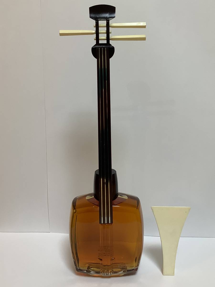 未開栓 サントリー ピュアモルトウイスキー 古樽仕上 和楽器シリーズ