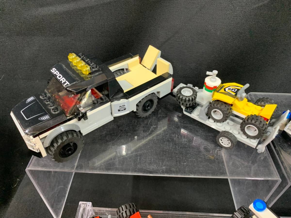 レゴ シティ LEGO CITY まとめ売り ポリス 島の脱出劇 トランスポート