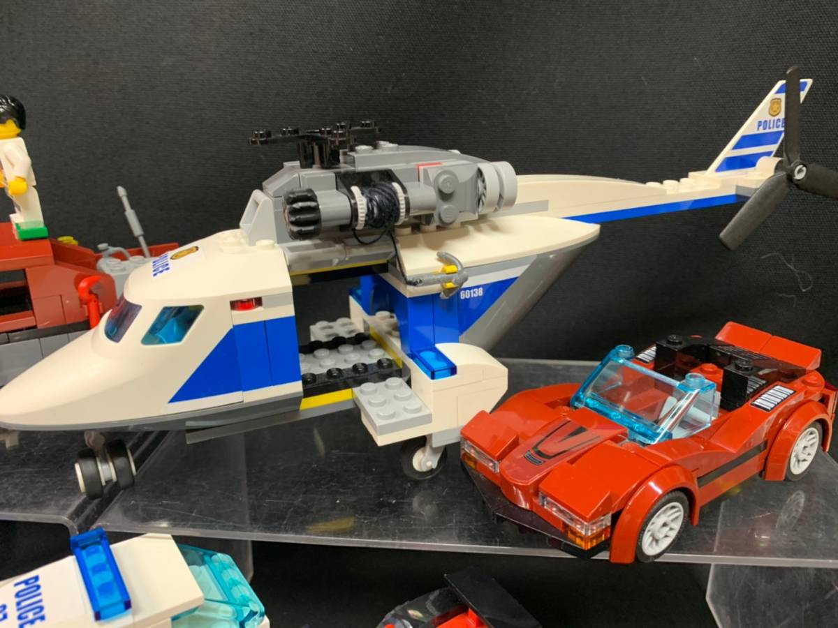 レゴ シティ LEGO CITY まとめ売り ポリス 島の脱出劇 トランスポート