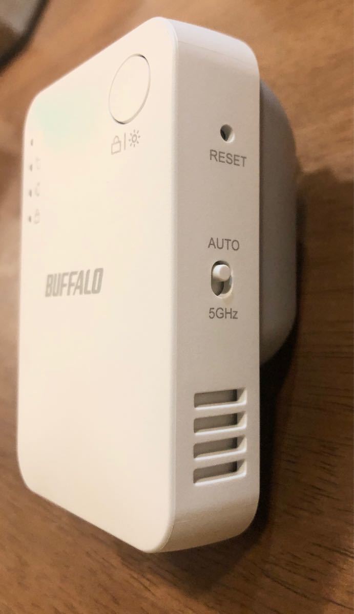 【美品・動作確認済】BUFFALO 無線LAN中継機WEX-1166DHPS 11ac対応 ハイパワー コンパクトモデル