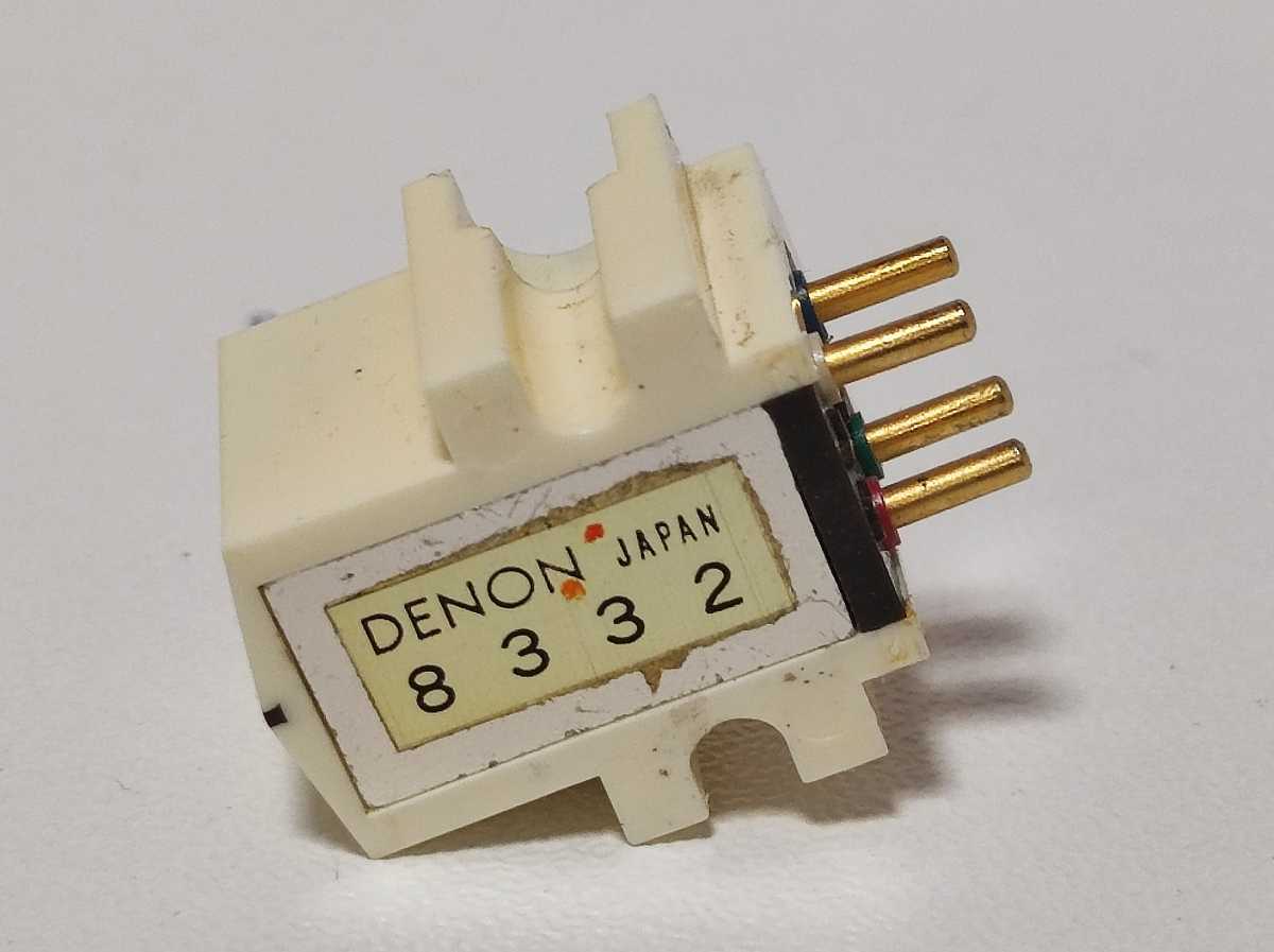 DENON DL-303 2個 / DL-103S / DL301II MCカートリッジ 針折れ ジャンク品 デノン_画像3