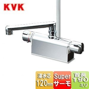新品未使用 KVK浴室デッキ台付サーモスタット吐水シャワー混合水 新品未使用 KVK浴室デッキ台付サーモスタット吐水シャワー混合水