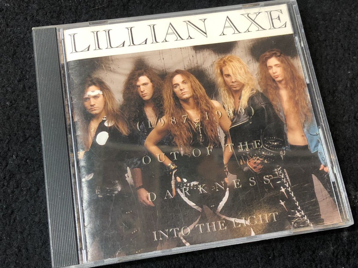 LILLIAN AXE Lilian axe autographed CD the best record skid row Pretty Boy Floyd laGUNS shirt vixen VAIN dangerous toys MOTLEY CRUE