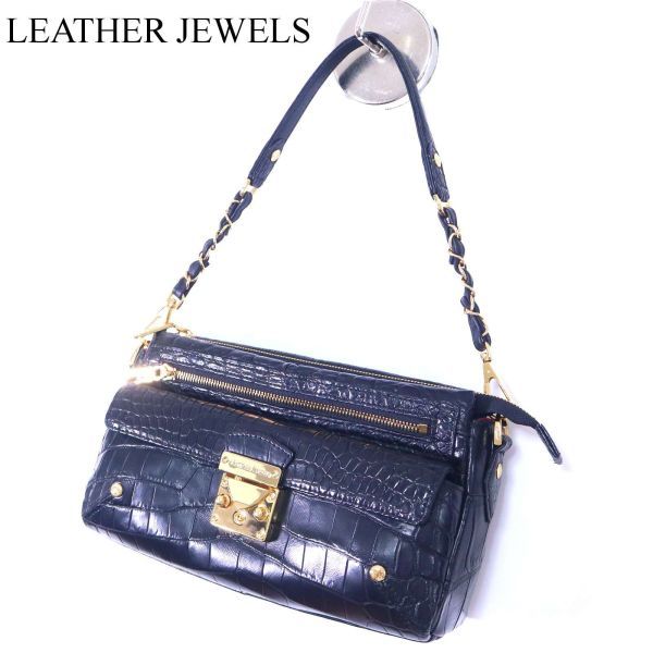LEATHER JEWELS レザージュエルズ 【JRA認定 クロコダイル】 2way