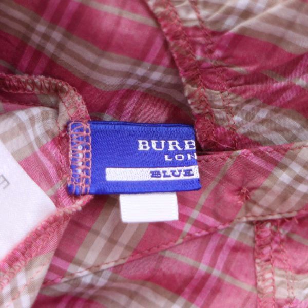BURBERRY BLUE LABEL バーバリー ブルーレーベル ホース刺繍♪ フリル 