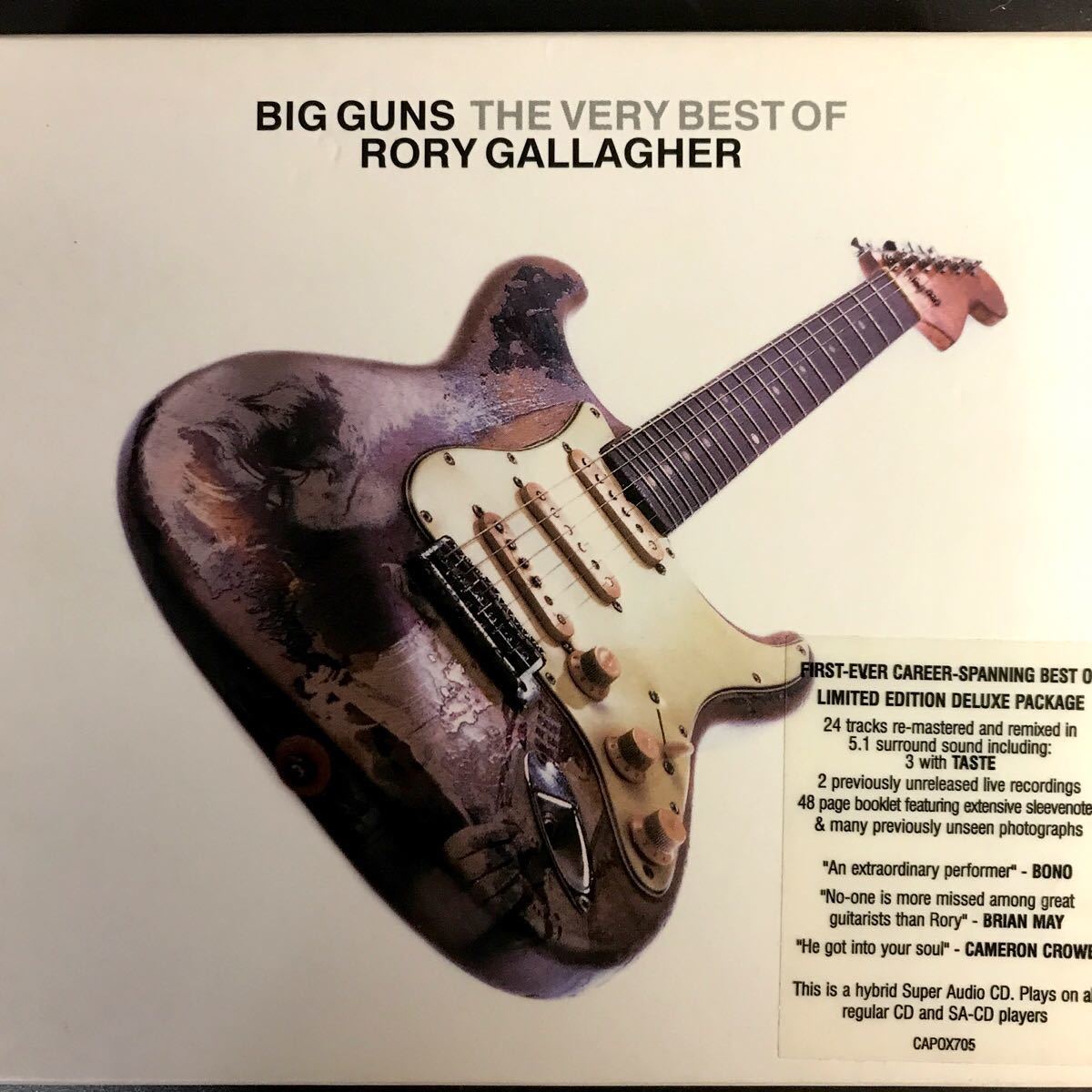 THE VERY BEST OF RORY GALLAGHER/BIG GUNS 2CD
