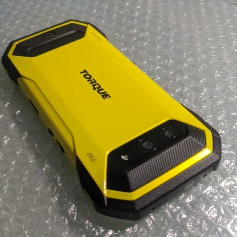 激安通販新作TORQUE 5G KYG01 au SIMフリー 黄色 イエロー