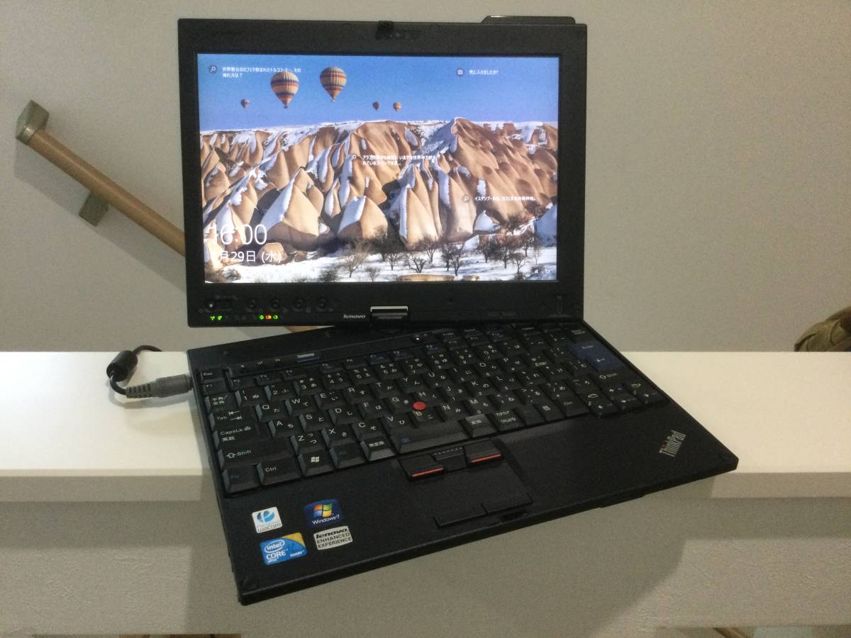 Lenovo ThinkPad X Tablet Core i7 L @2.GHz メモリ6GB SSD