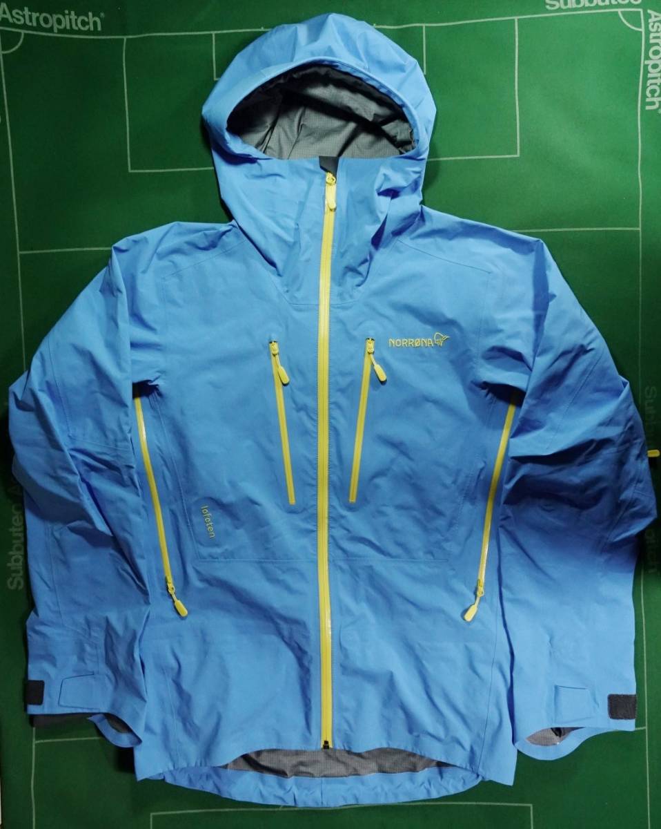 ▲ Norrona Back Country для Alpine Gore-Tex Pro Shell Lofoten Gore-Tex Pro Jacket Sky Blue S (JP-M) почти неиспользуется !!!