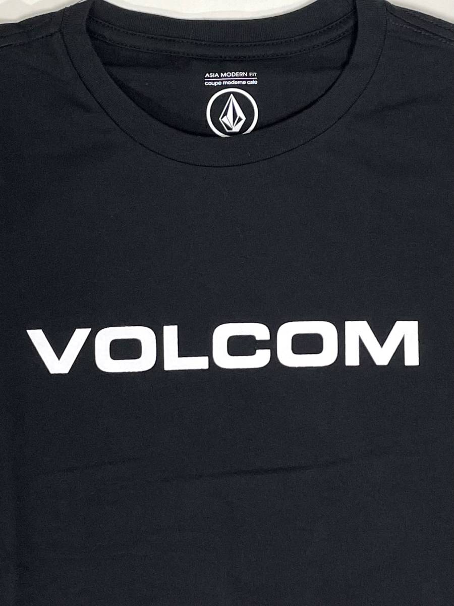 VOLCOM ボルコム AF512201BLK③ メンズ Lサイズ 半袖Tシャツ シンプルなロゴティー LogoTee ブラック 黒色 ヴォルコム 新品 即決 送料無料_画像3