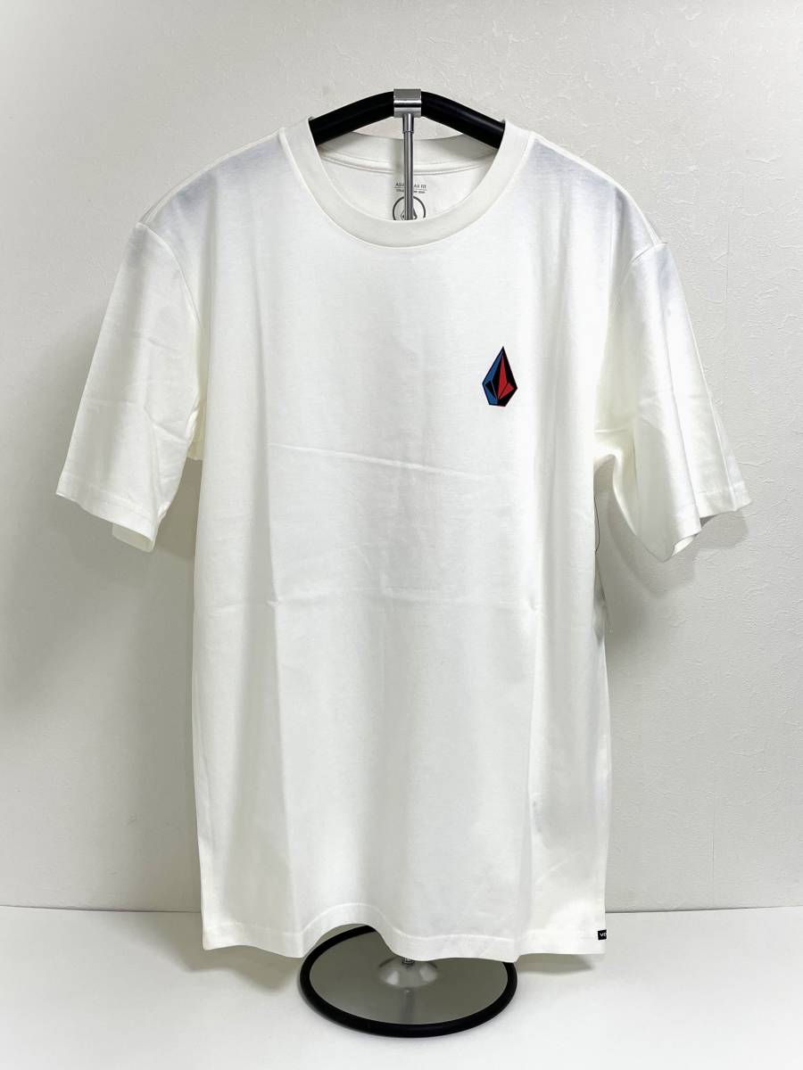 VOLCOM ボルコム AF022200CLO メンズ XLサイズ 半袖Tシャツ ロゴティー T-Shirts LogoTee クラウド色 白系 ヴォルコム 新品 即決 送料無料の画像1