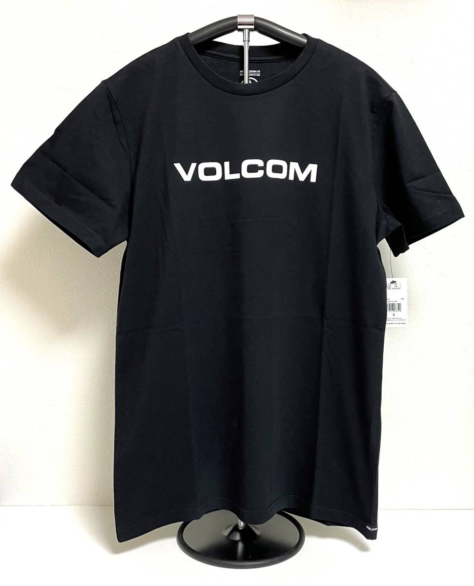 VOLCOM ボルコム AF512201BLK③ メンズ Lサイズ 半袖Tシャツ シンプルなロゴティー LogoTee ブラック 黒色 ヴォルコム 新品 即決 送料無料_画像1