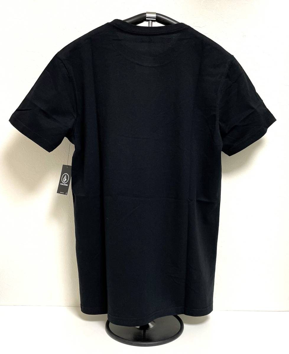 VOLCOM ボルコム AF512201BLK③ メンズ Lサイズ 半袖Tシャツ シンプルなロゴティー LogoTee ブラック 黒色 ヴォルコム 新品 即決 送料無料_画像2