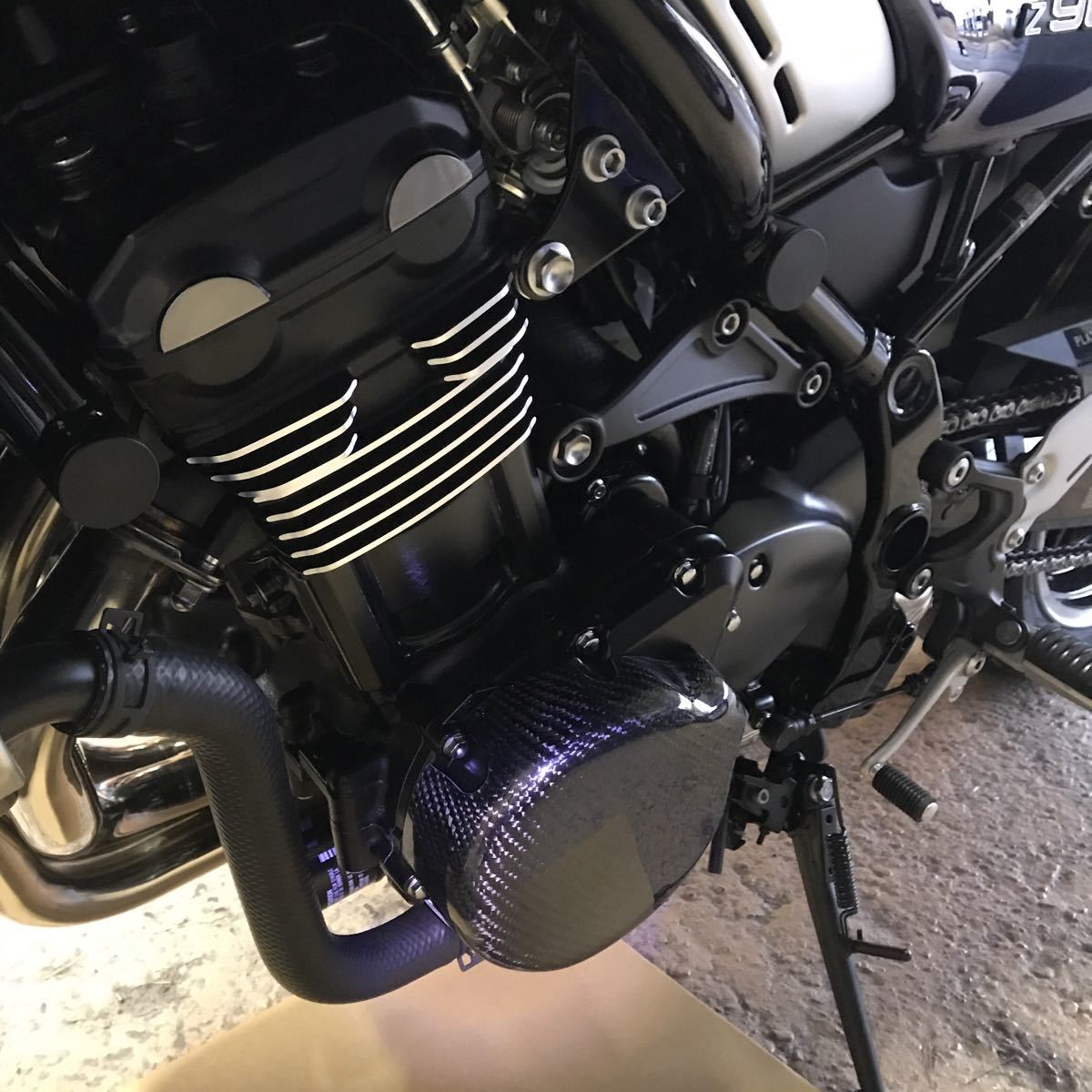 Z900RS 綾織カーボン ゼネレーターカバー　　エンジンカバー_参考画像