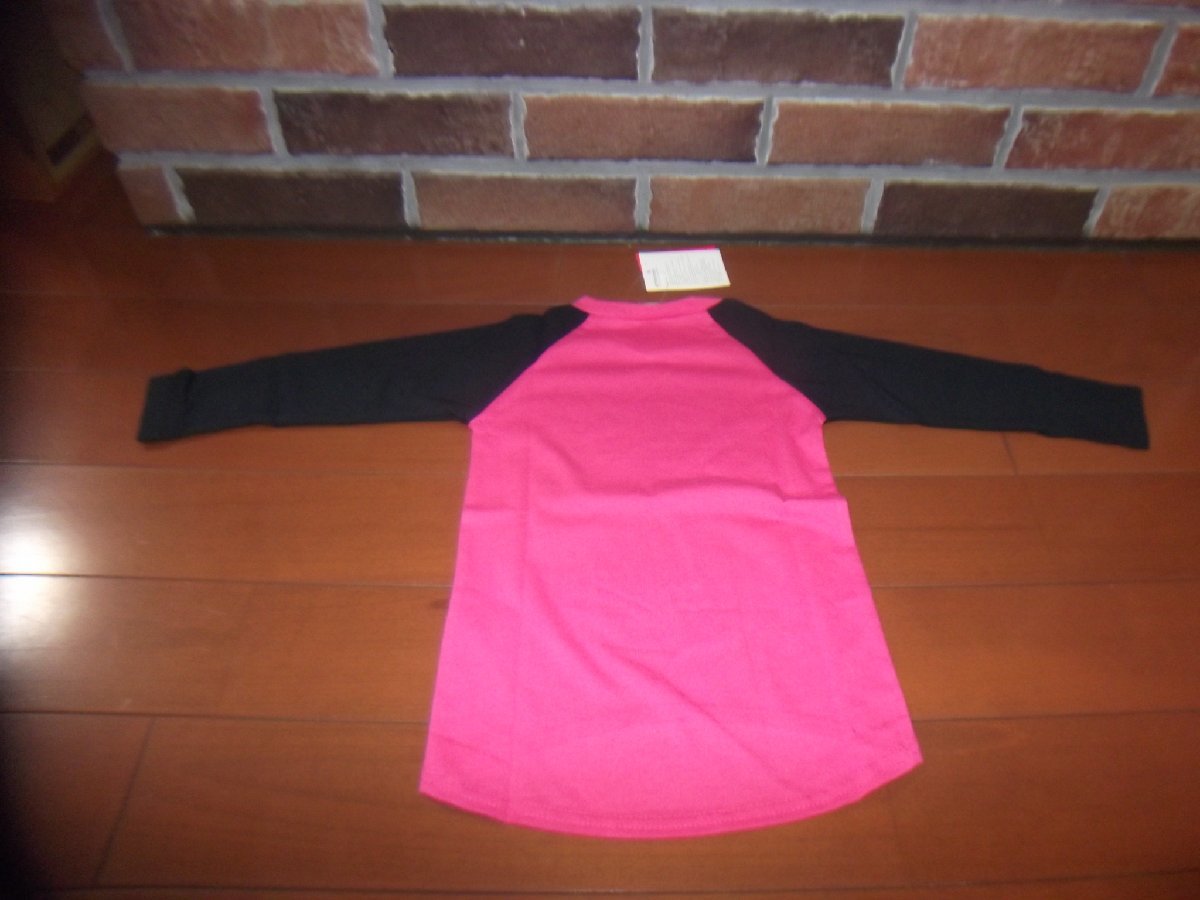 新品　ANAP 　アナップ　長袖　Ｔシャツ　サイズ100　ピンク　袖が黒　サングラス　クリックポスト発送可　切手可_画像3
