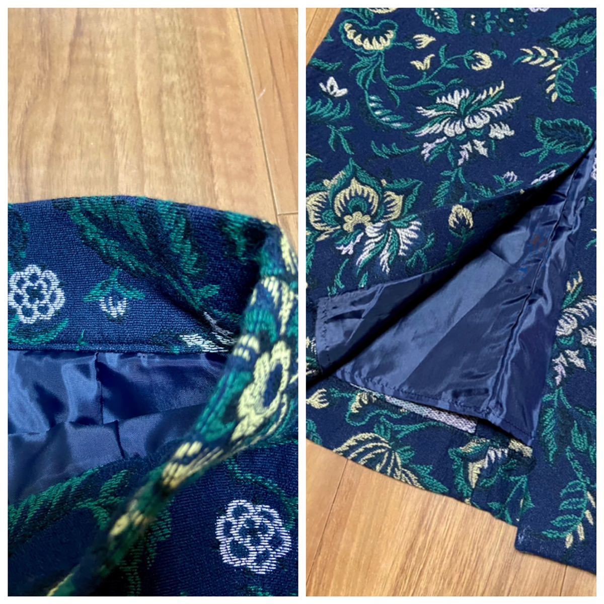  beautiful goods SLOBE IENAbotanikaru flower Jaguar do skirt regular price 15400 jpy 36
