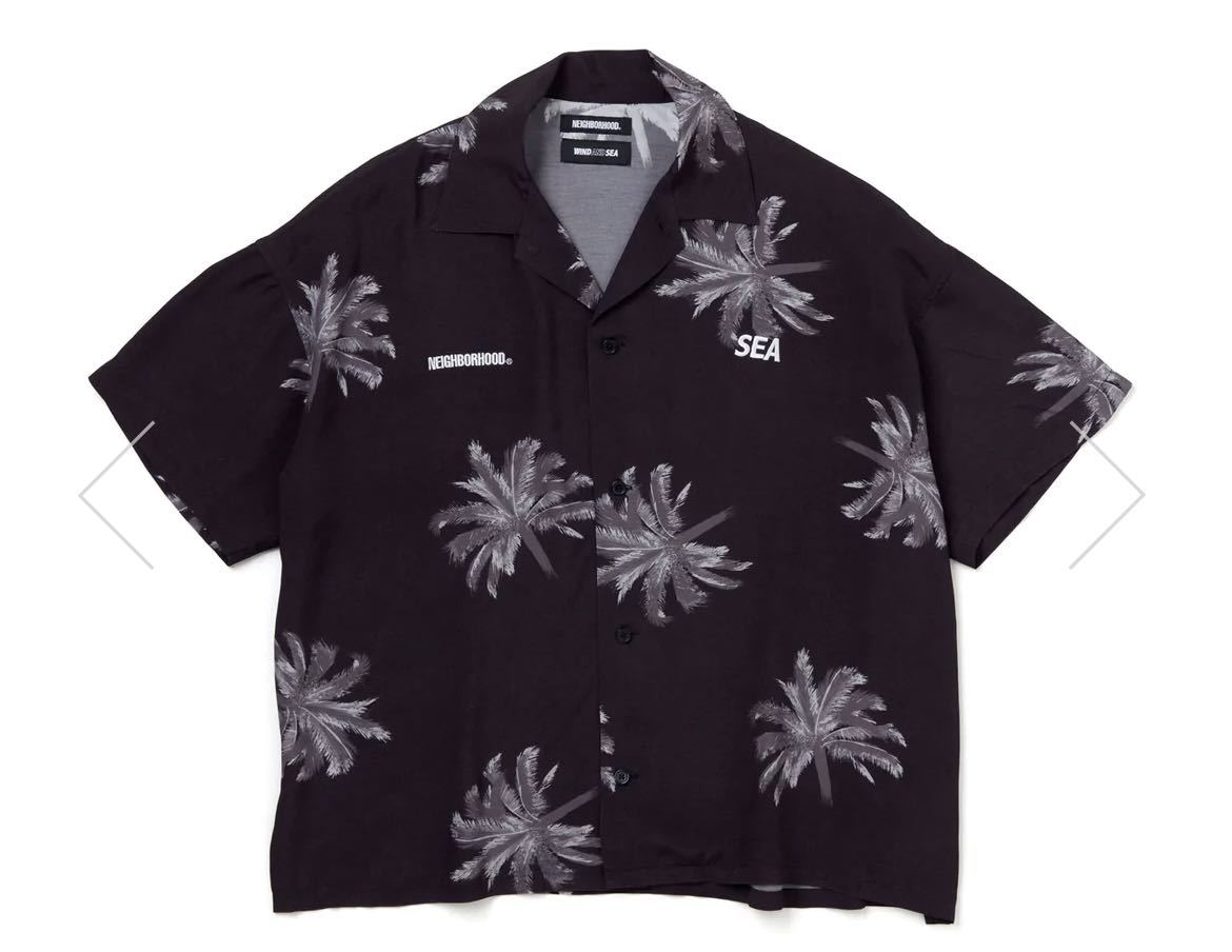 Mサイズ NEIGHBORHOOD WIND AND SEA NHWDS HAWAIIAN R-SHIRT . SS ...
