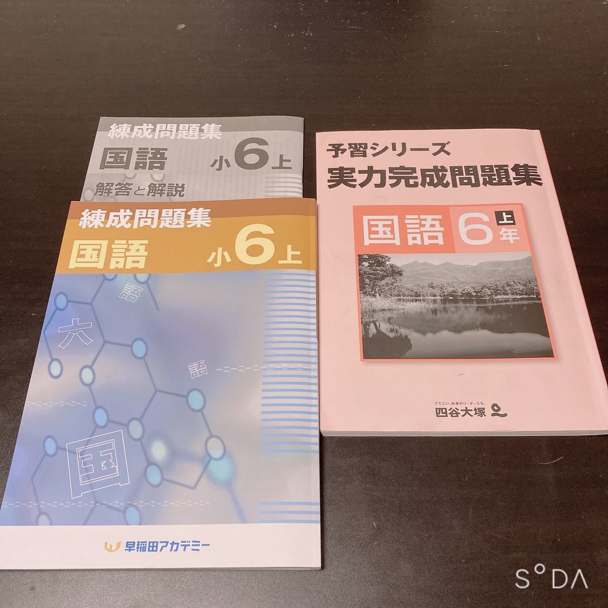 四谷大塚予習シリーズ 中学受験　国語　6年　練成問題集