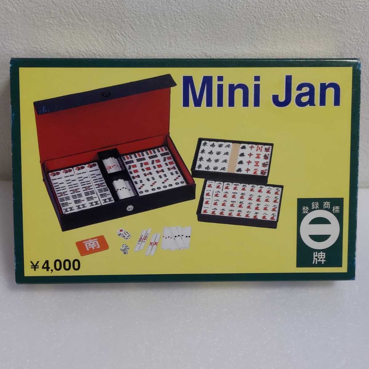 Mini Jan ミニ麻雀セット レトロ