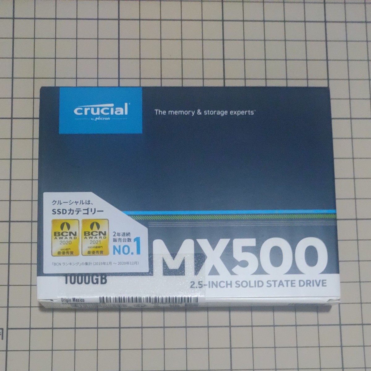 新品未開封】 Crucial MX500 SATA SSD 1TB | contifarma.pe