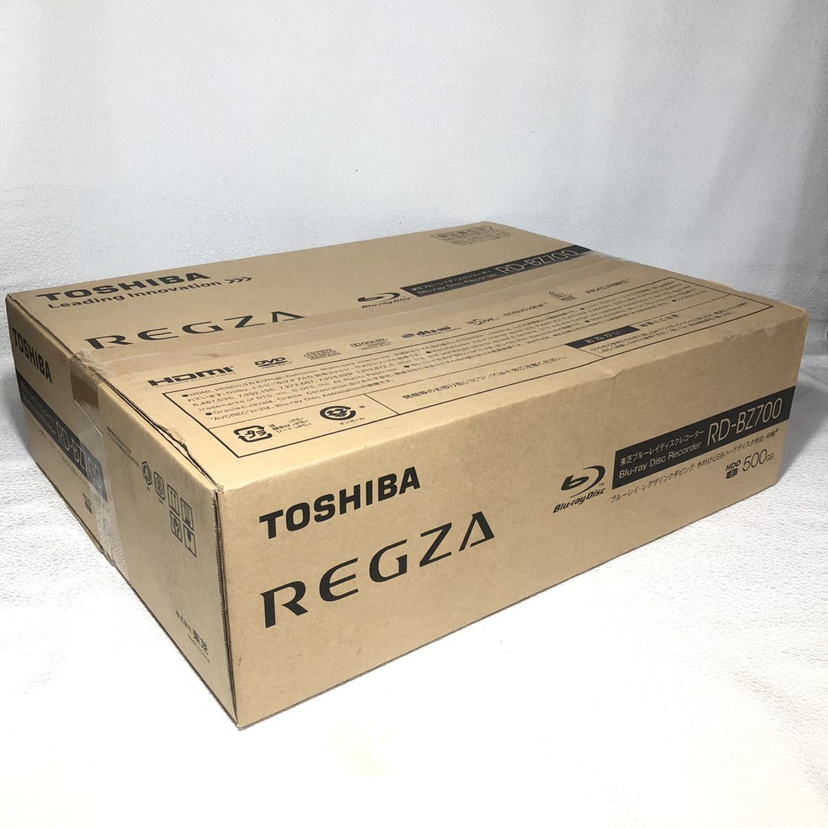 新品 未開封 東芝 TOSHIBA ブルーレイディスクレコーダー RD-BZ700 HDD