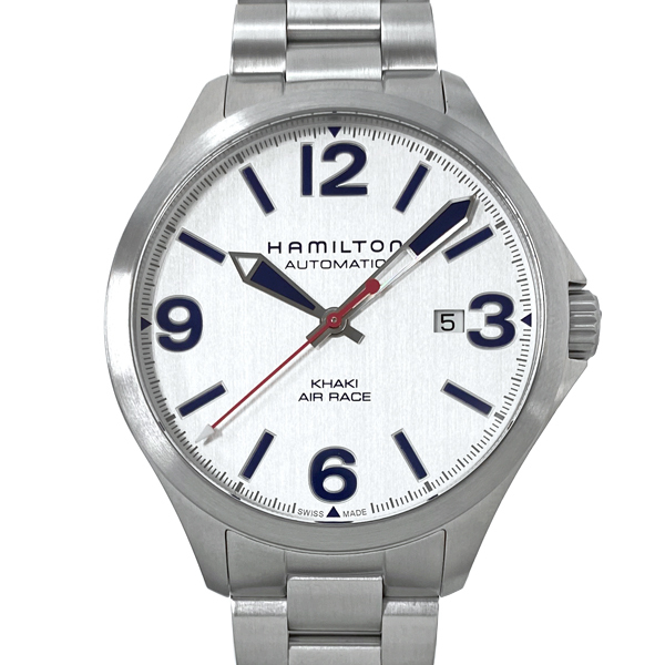 ースを】 美品 エアレース オートマチック Hamilton khaki air race